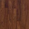 dark wood-look laminate flooring sample
